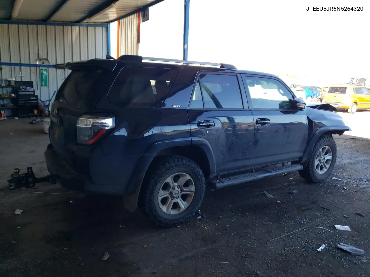 2022 Toyota 4Runner Sr5 VIN: JTEEU5JR6N5264320 Lot: 77262884