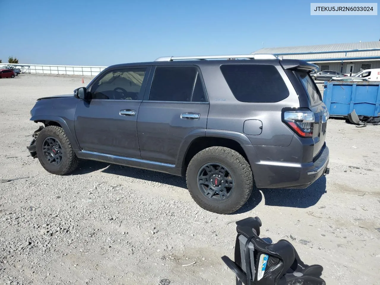 2022 Toyota 4Runner Limited VIN: JTEKU5JR2N6033024 Lot: 77307794