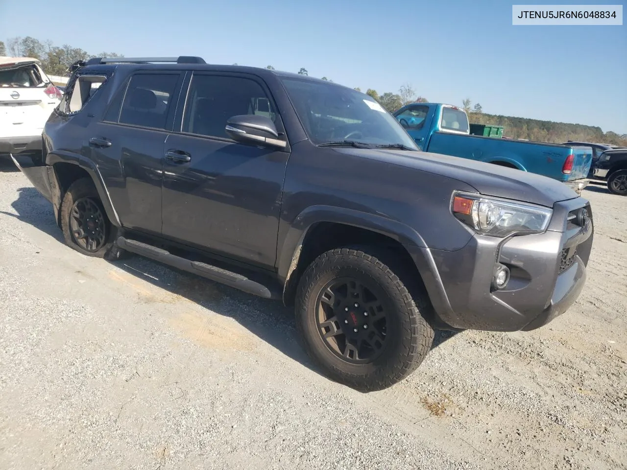 2022 Toyota 4Runner Sr5/Sr5 Premium VIN: JTENU5JR6N6048834 Lot: 77361334