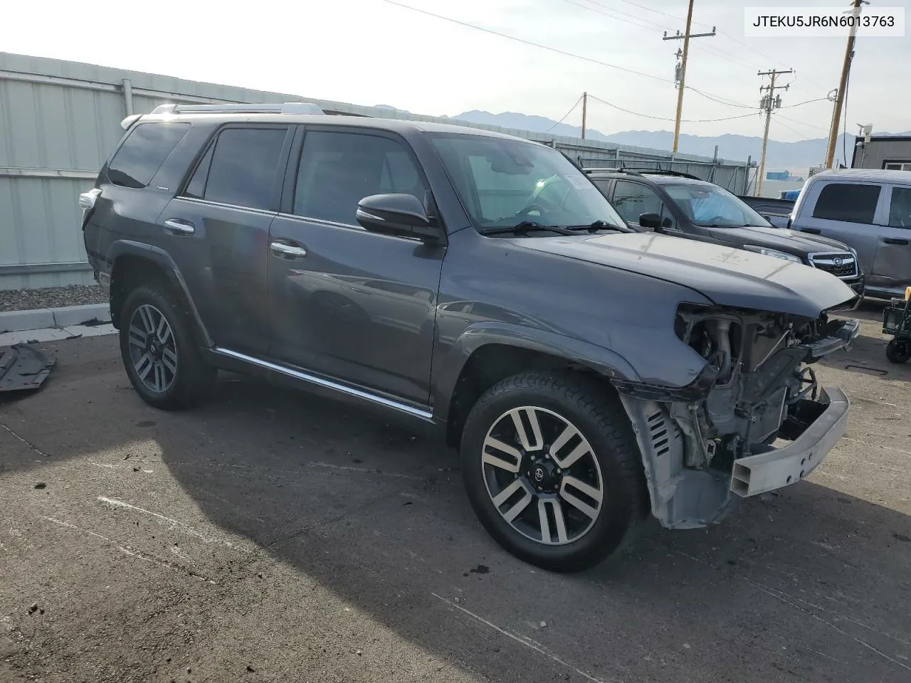 2022 Toyota 4Runner Limited VIN: JTEKU5JR6N6013763 Lot: 77684114