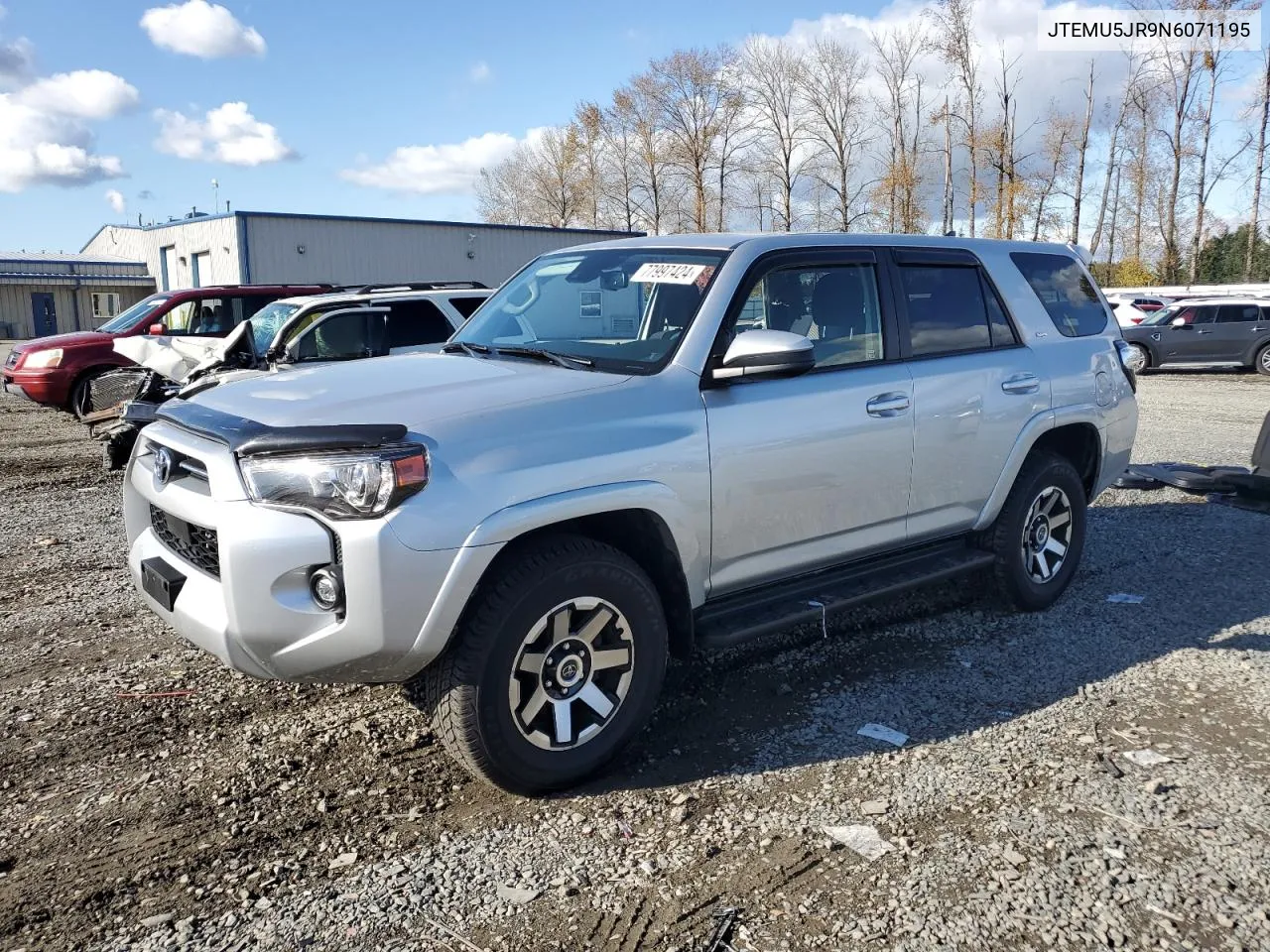 JTEMU5JR9N6071195 2022 Toyota 4Runner Sr5/Sr5 Premium