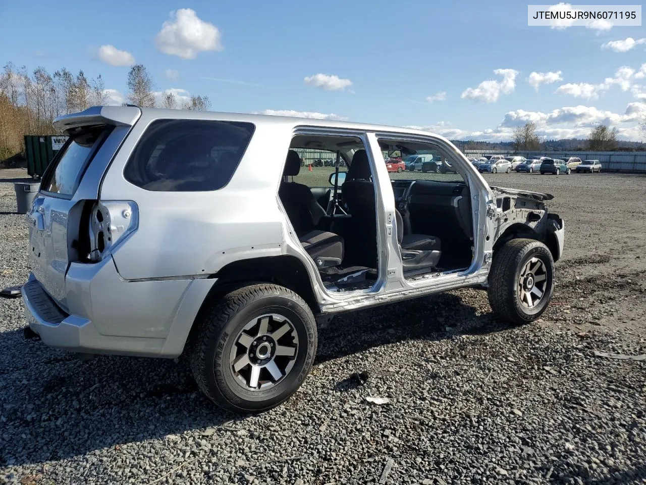 JTEMU5JR9N6071195 2022 Toyota 4Runner Sr5/Sr5 Premium