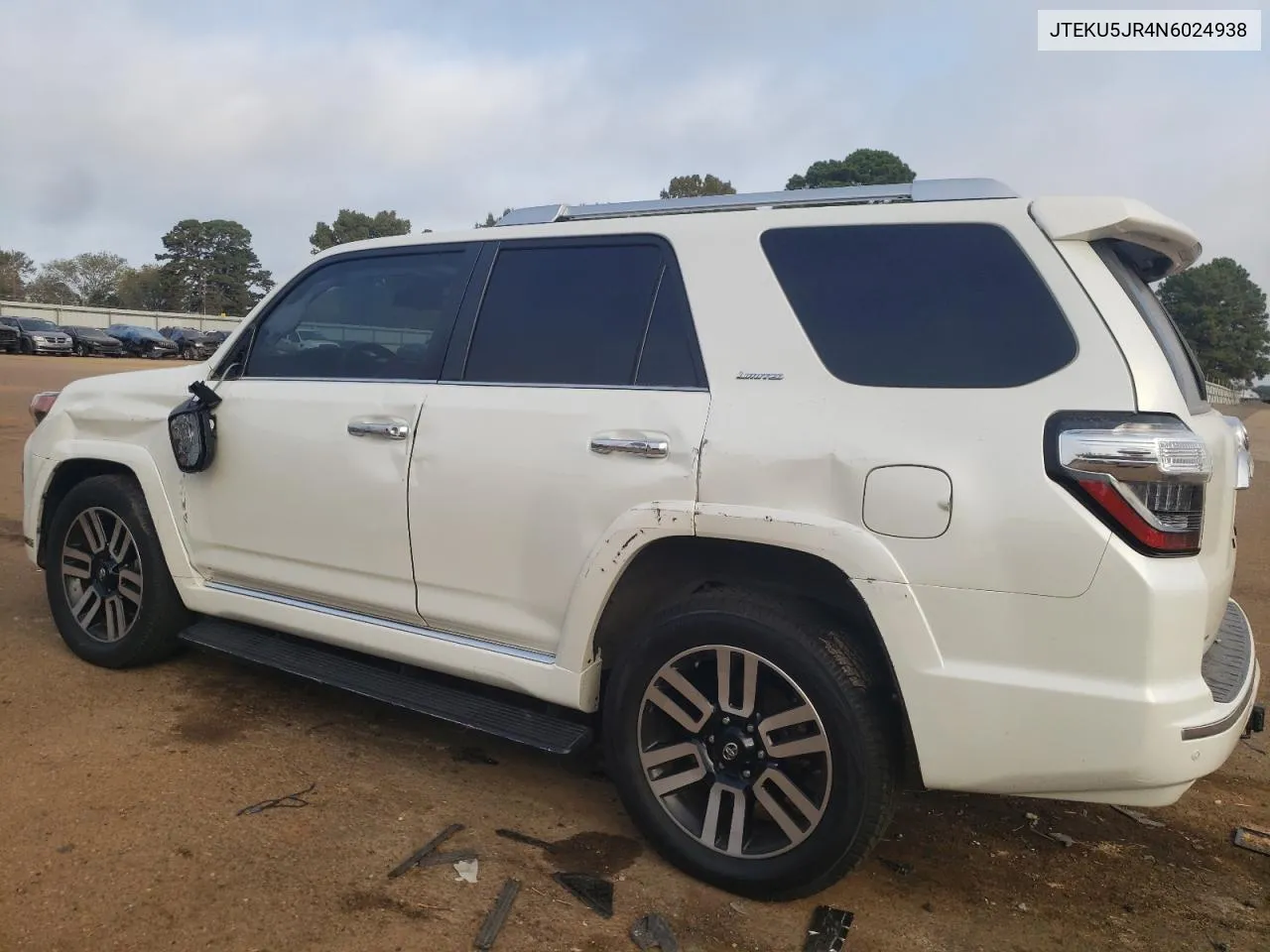 2022 Toyota 4Runner Limited VIN: JTEKU5JR4N6024938 Lot: 78153014