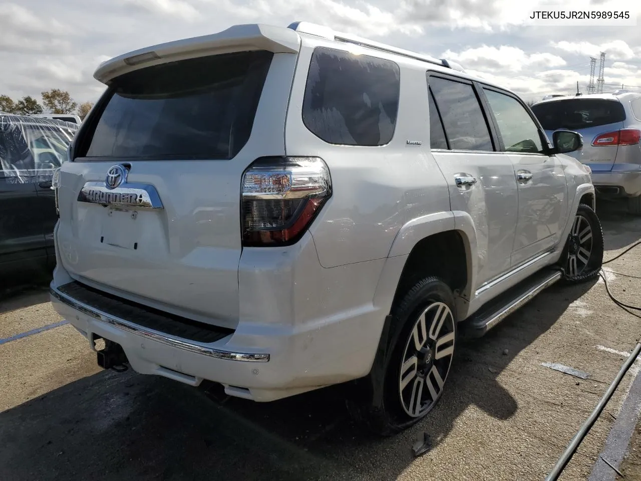 2022 Toyota 4Runner Limited VIN: JTEKU5JR2N5989545 Lot: 78198934