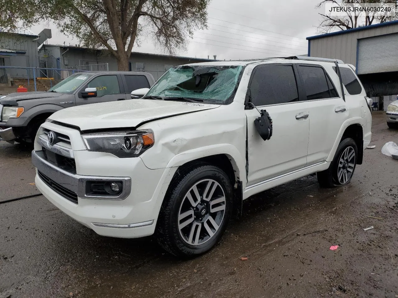 2022 Toyota 4Runner Limited VIN: JTEKU5JR4N6030240 Lot: 79271054