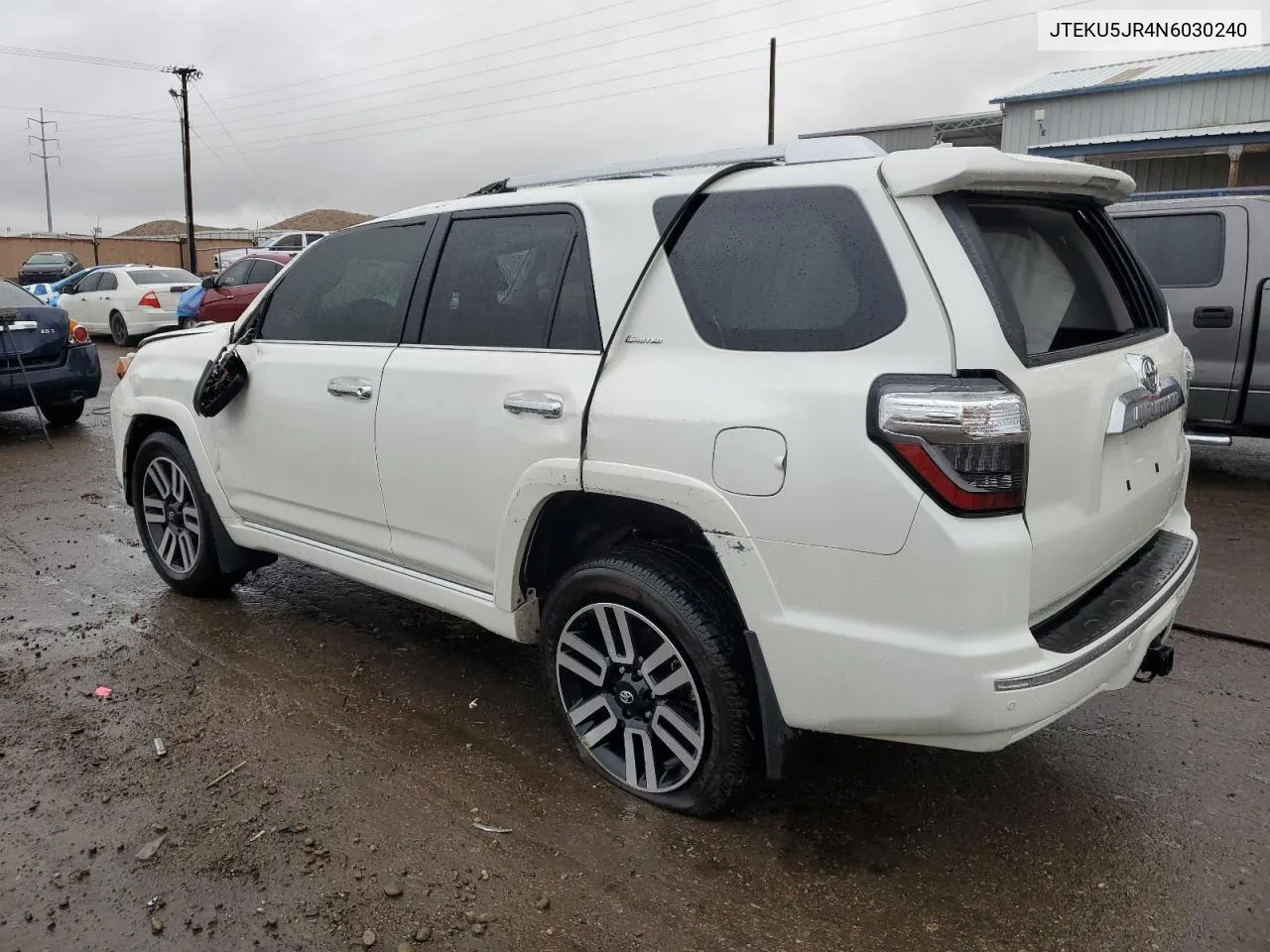 2022 Toyota 4Runner Limited VIN: JTEKU5JR4N6030240 Lot: 79271054