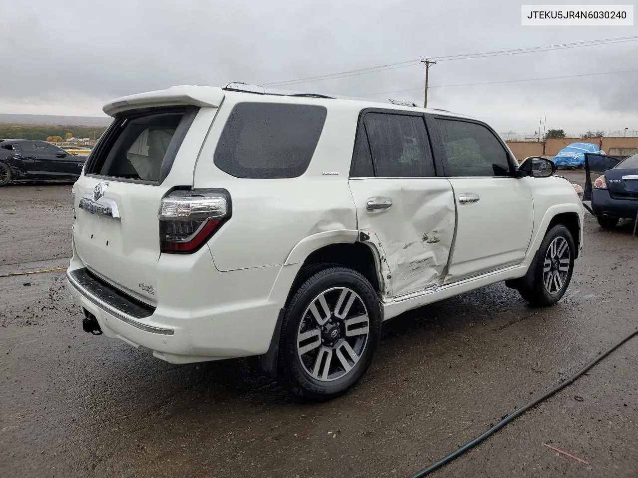 2022 Toyota 4Runner Limited VIN: JTEKU5JR4N6030240 Lot: 79271054