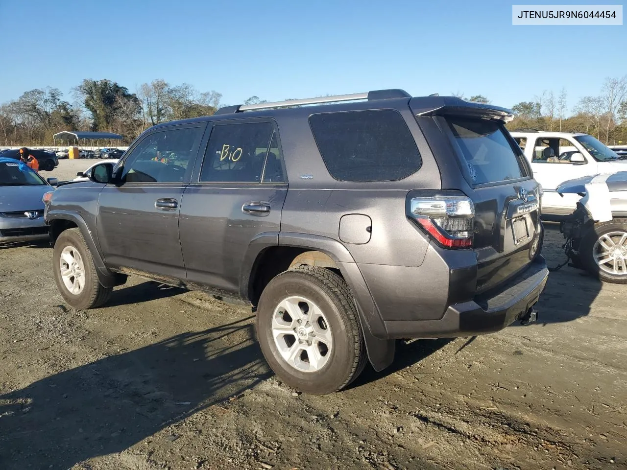 2022 Toyota 4Runner Sr5/Sr5 Premium VIN: JTENU5JR9N6044454 Lot: 79701284