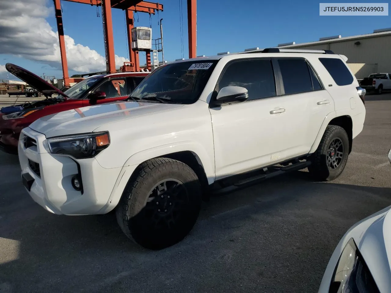 JTEFU5JR5N5269903 2022 Toyota 4Runner Sr5