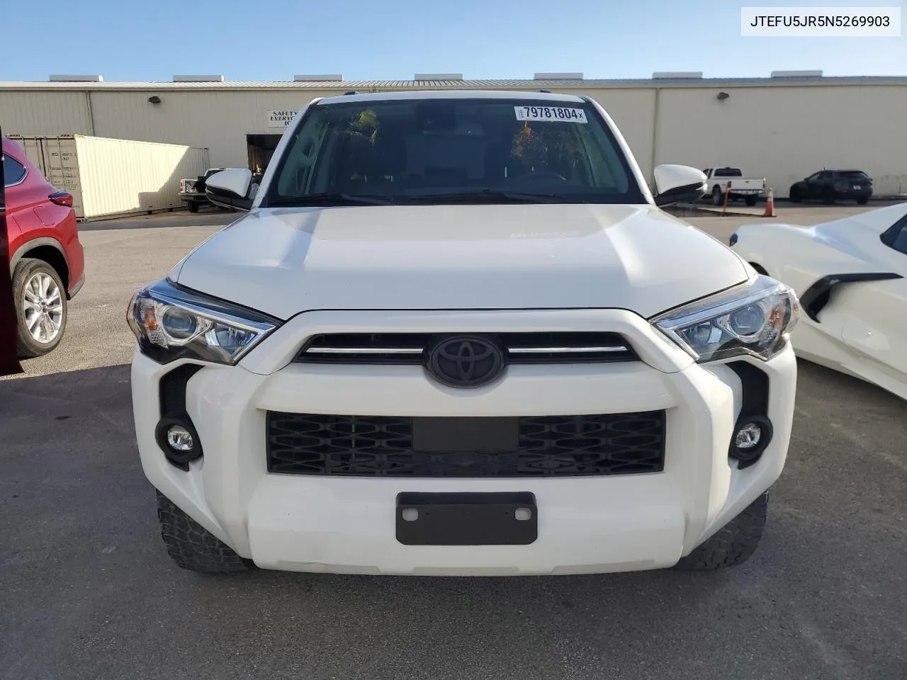 JTEFU5JR5N5269903 2022 Toyota 4Runner Sr5