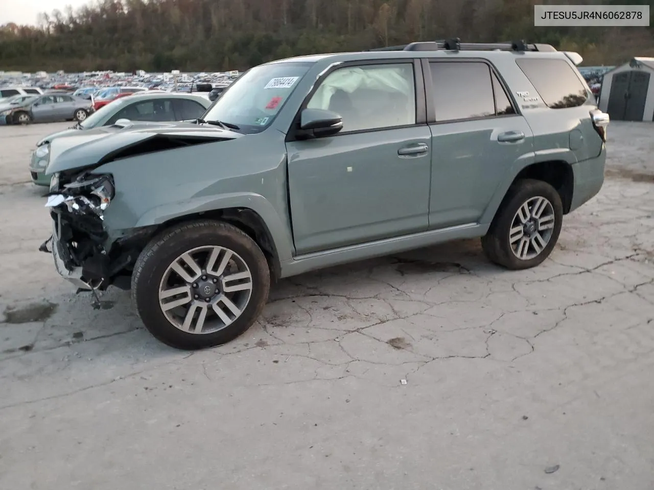 2022 Toyota 4Runner Sr5 Premium VIN: JTESU5JR4N6062878 Lot: 79864414