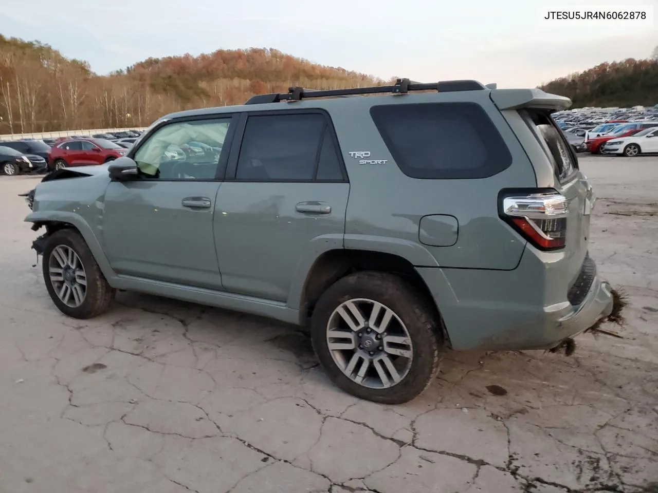 2022 Toyota 4Runner Sr5 Premium VIN: JTESU5JR4N6062878 Lot: 79864414