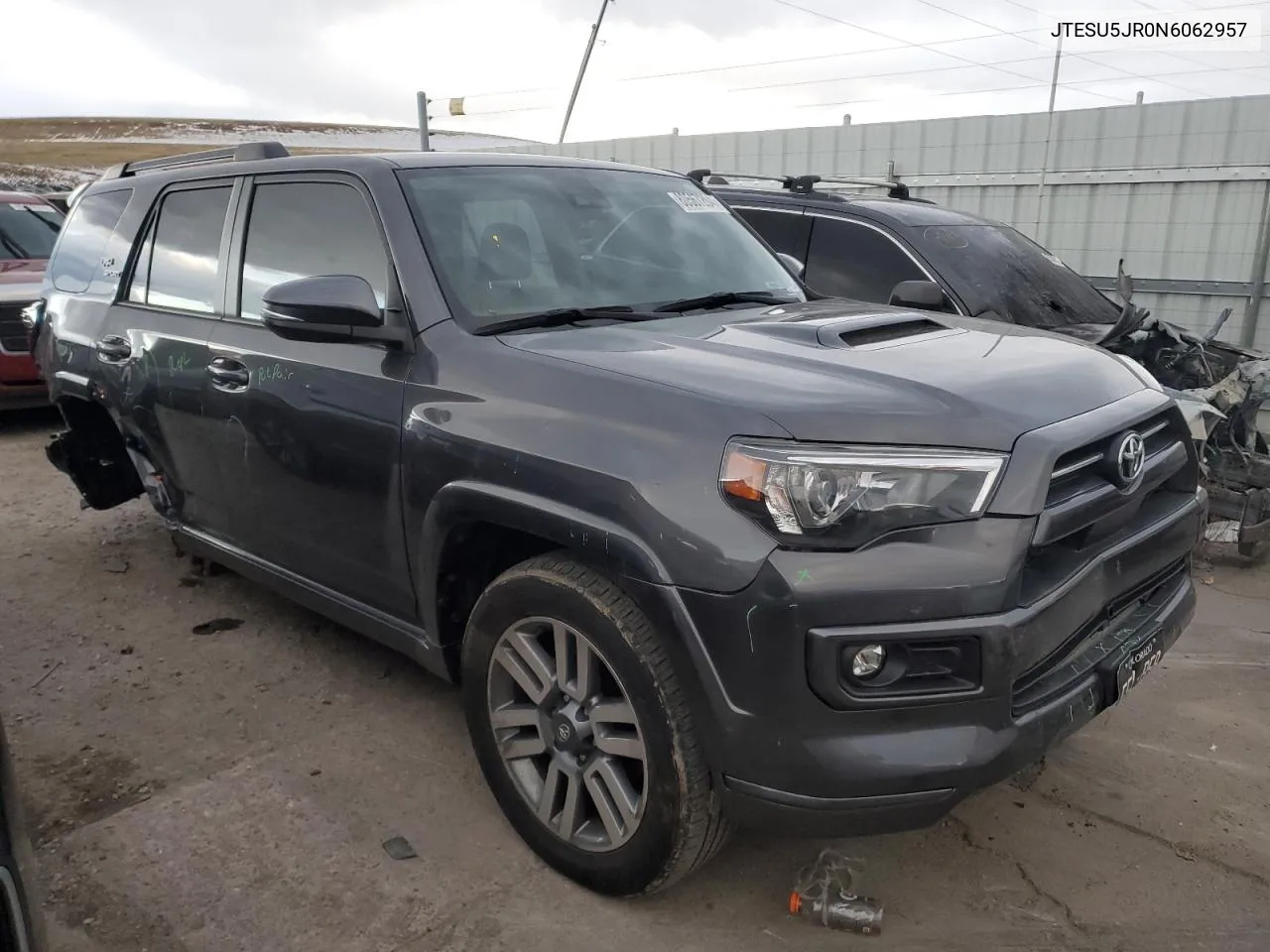 2022 Toyota 4Runner Sr5 Premium VIN: JTESU5JR0N6062957 Lot: 80567284