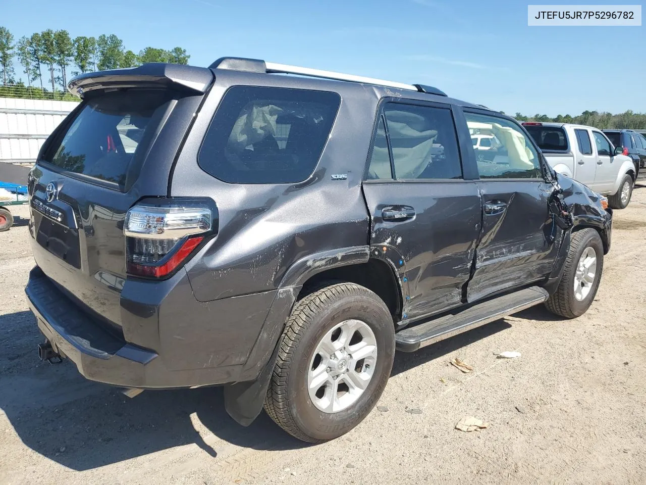 2023 Toyota 4Runner Sr5 VIN: JTEFU5JR7P5296782 Lot: 63836674