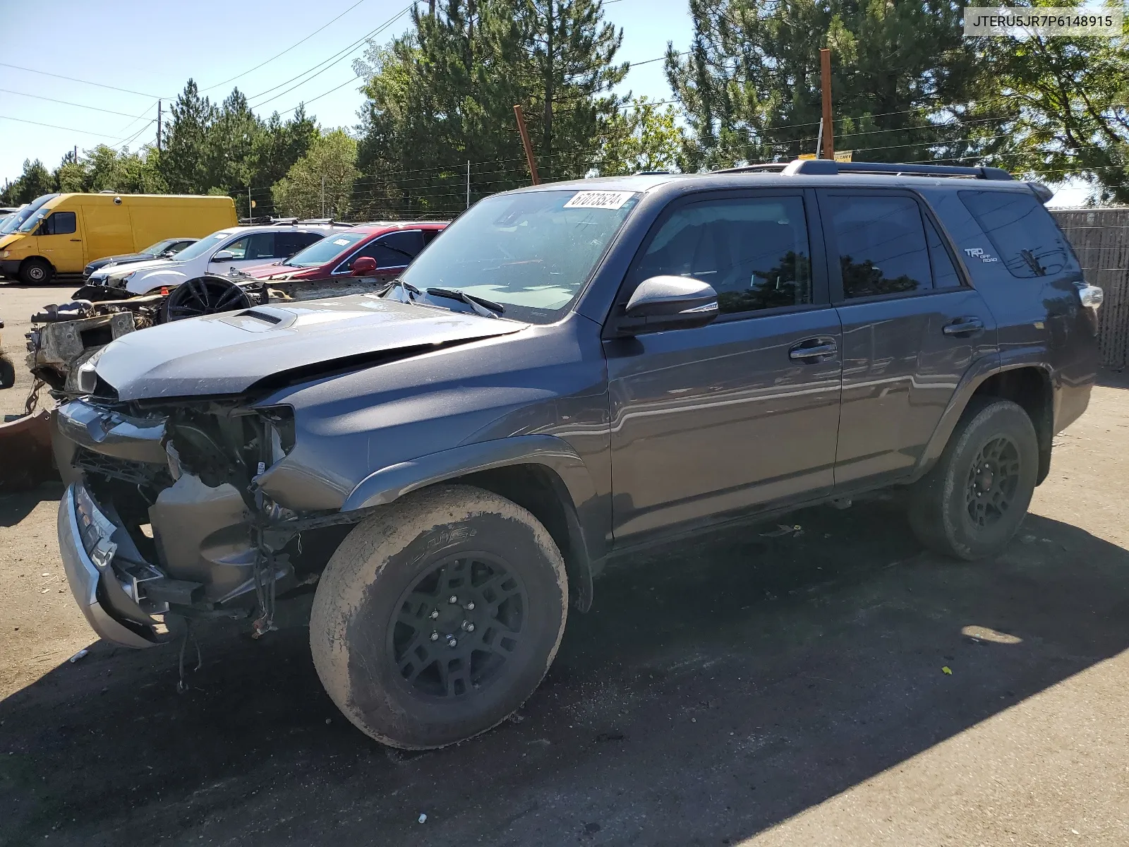 2023 Toyota 4Runner Se VIN: JTERU5JR7P6148915 Lot: 67073524