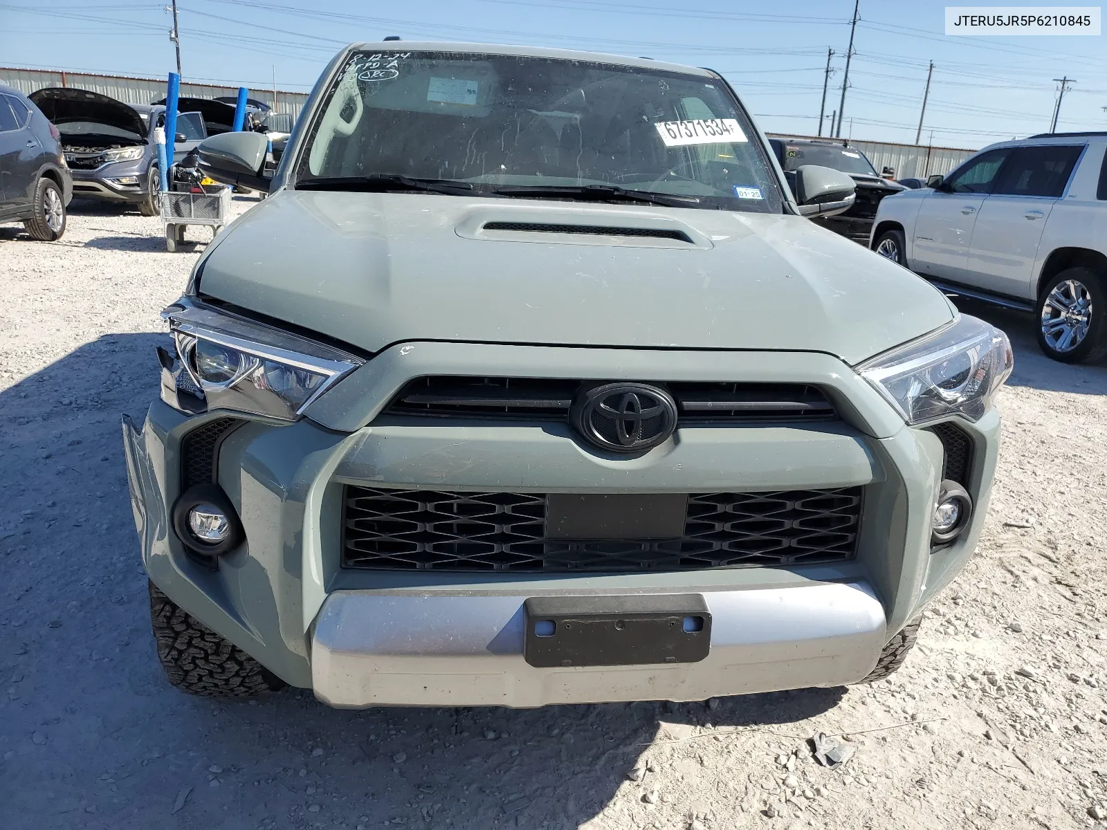 2023 Toyota 4Runner Se VIN: JTERU5JR5P6210845 Lot: 67371534