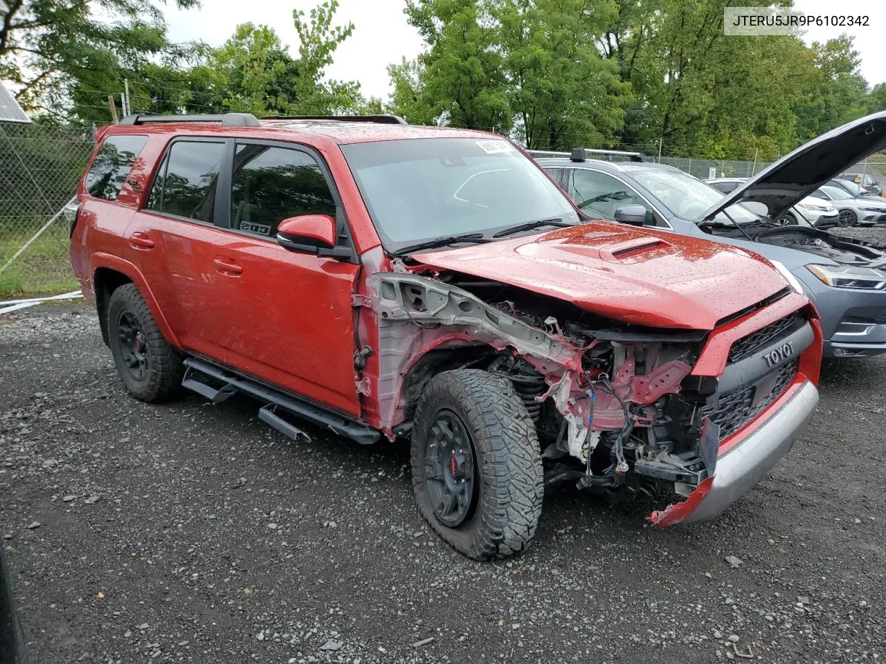 2023 Toyota 4Runner Se VIN: JTERU5JR9P6102342 Lot: 69821504