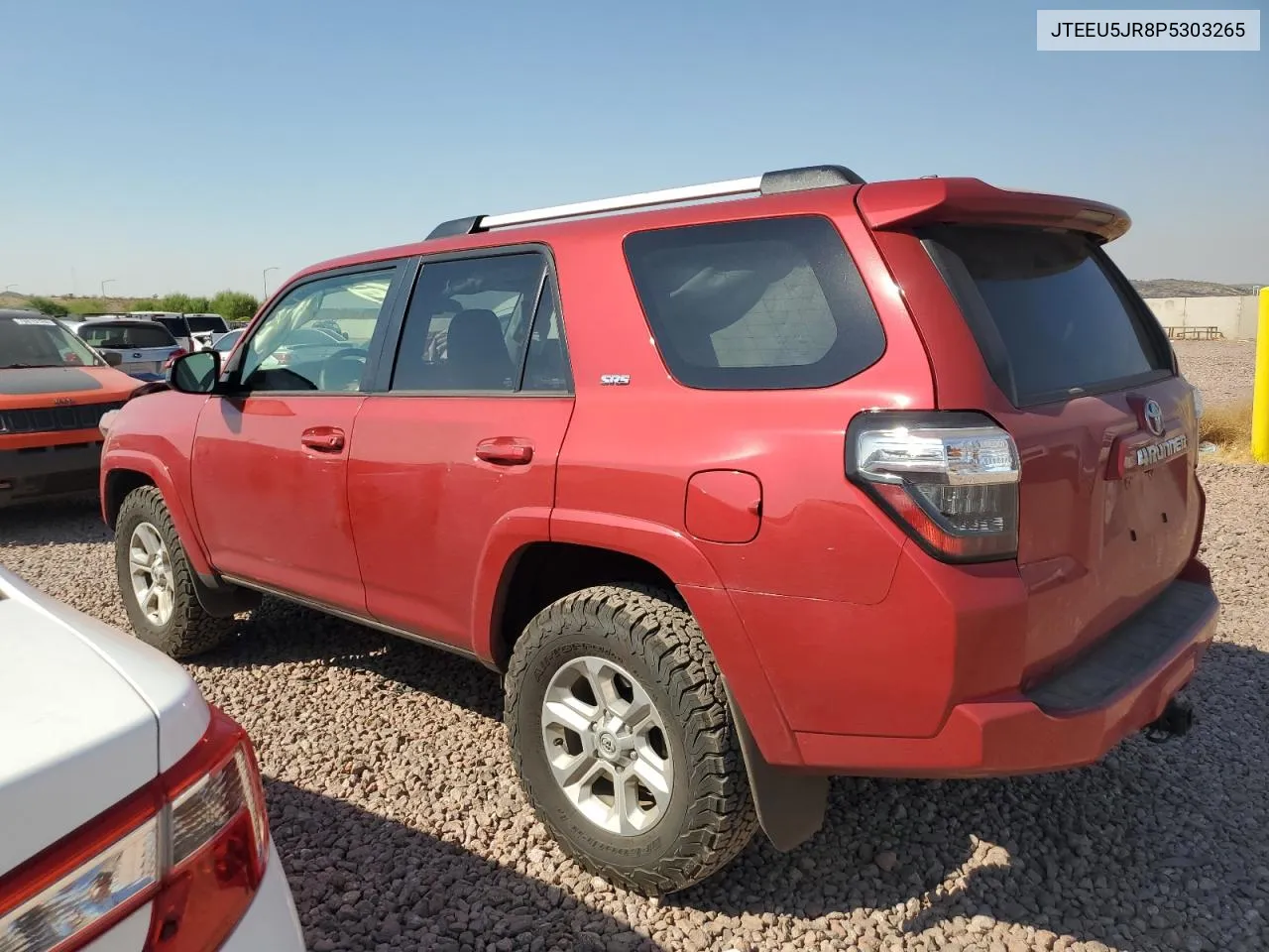 2023 Toyota 4Runner Sr5 VIN: JTEEU5JR8P5303265 Lot: 71067114