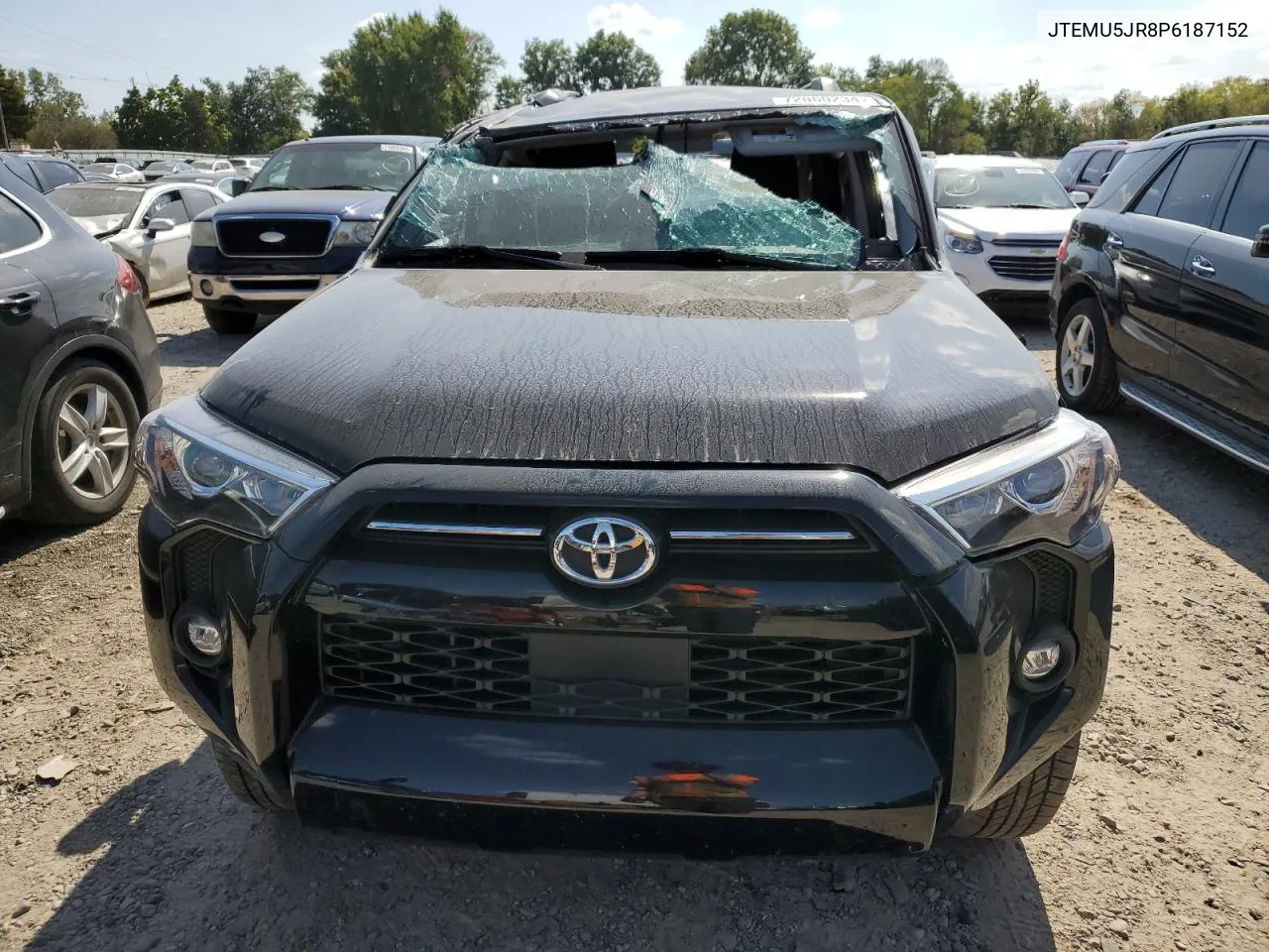 2023 Toyota 4Runner Se VIN: JTEMU5JR8P6187152 Lot: 72060234