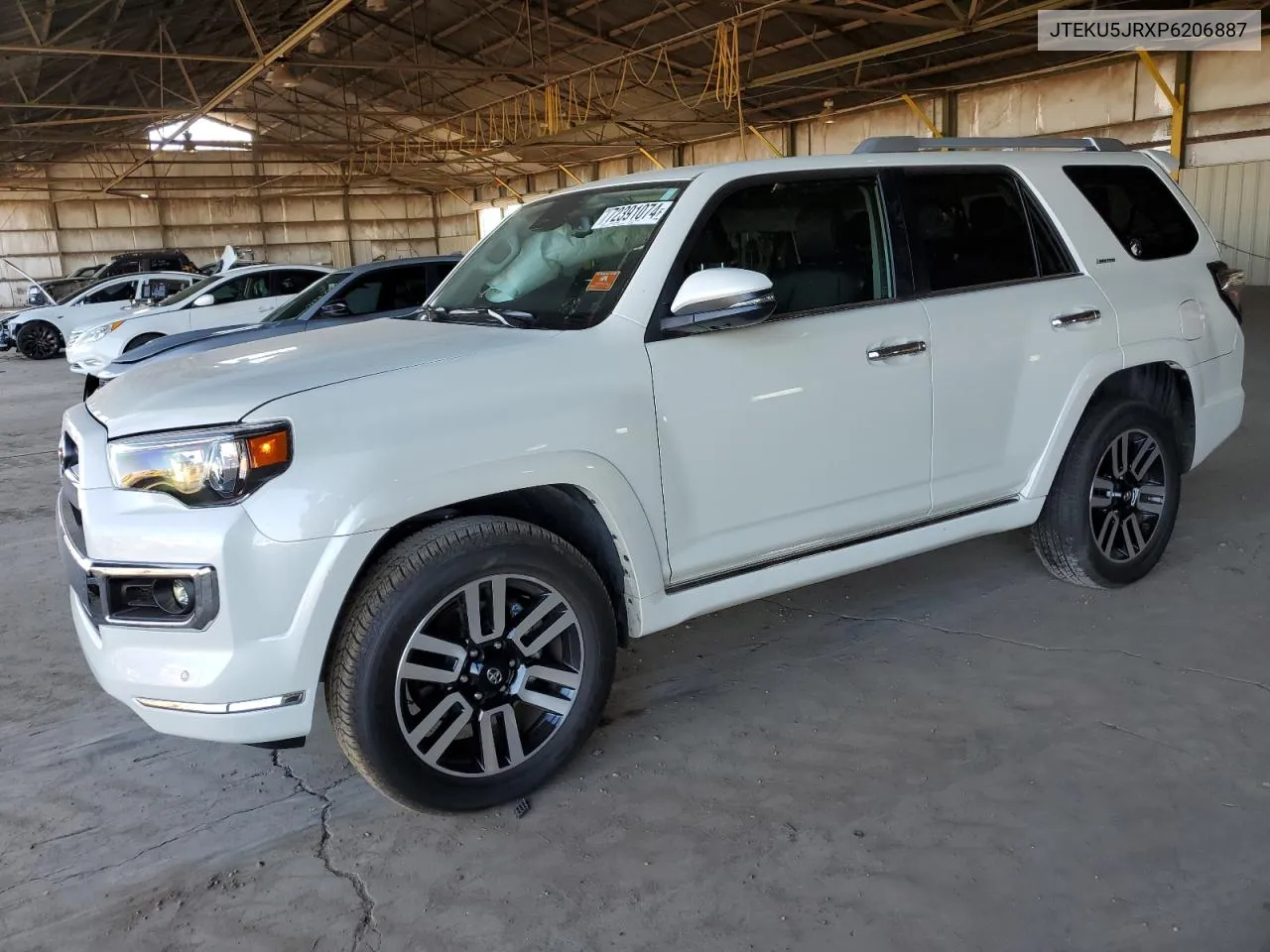 2023 Toyota 4Runner Limited VIN: JTEKU5JRXP6206887 Lot: 72391074