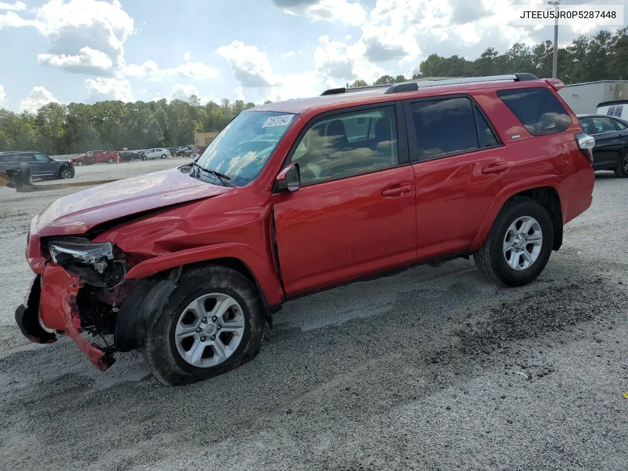 2023 Toyota 4Runner Sr5 VIN: JTEEU5JR0P5287448 Lot: 72673194