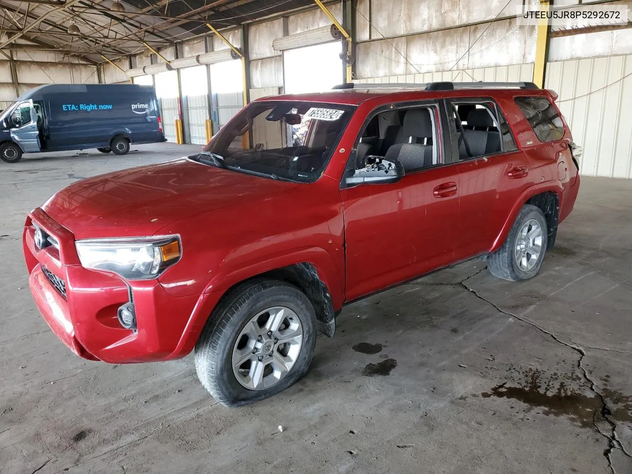 2023 Toyota 4Runner Sr5 VIN: JTEEU5JR8P5292672 Lot: 75505824