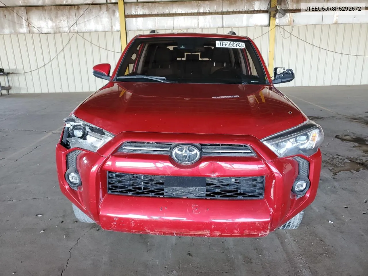 2023 Toyota 4Runner Sr5 VIN: JTEEU5JR8P5292672 Lot: 75505824