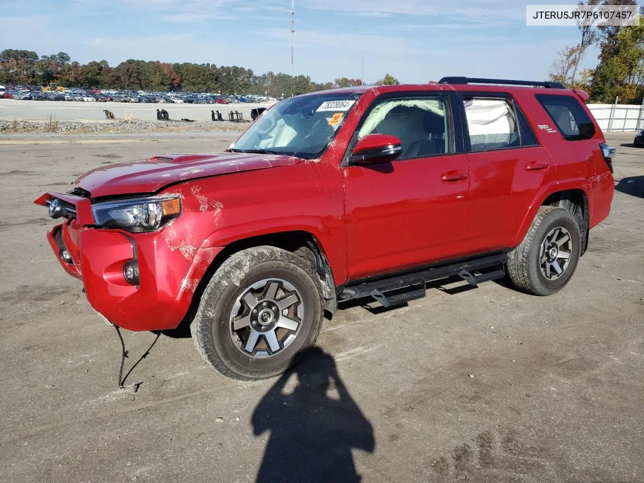 2023 Toyota 4Runner Se VIN: JTERU5JR7P6107457 Lot: 78328064