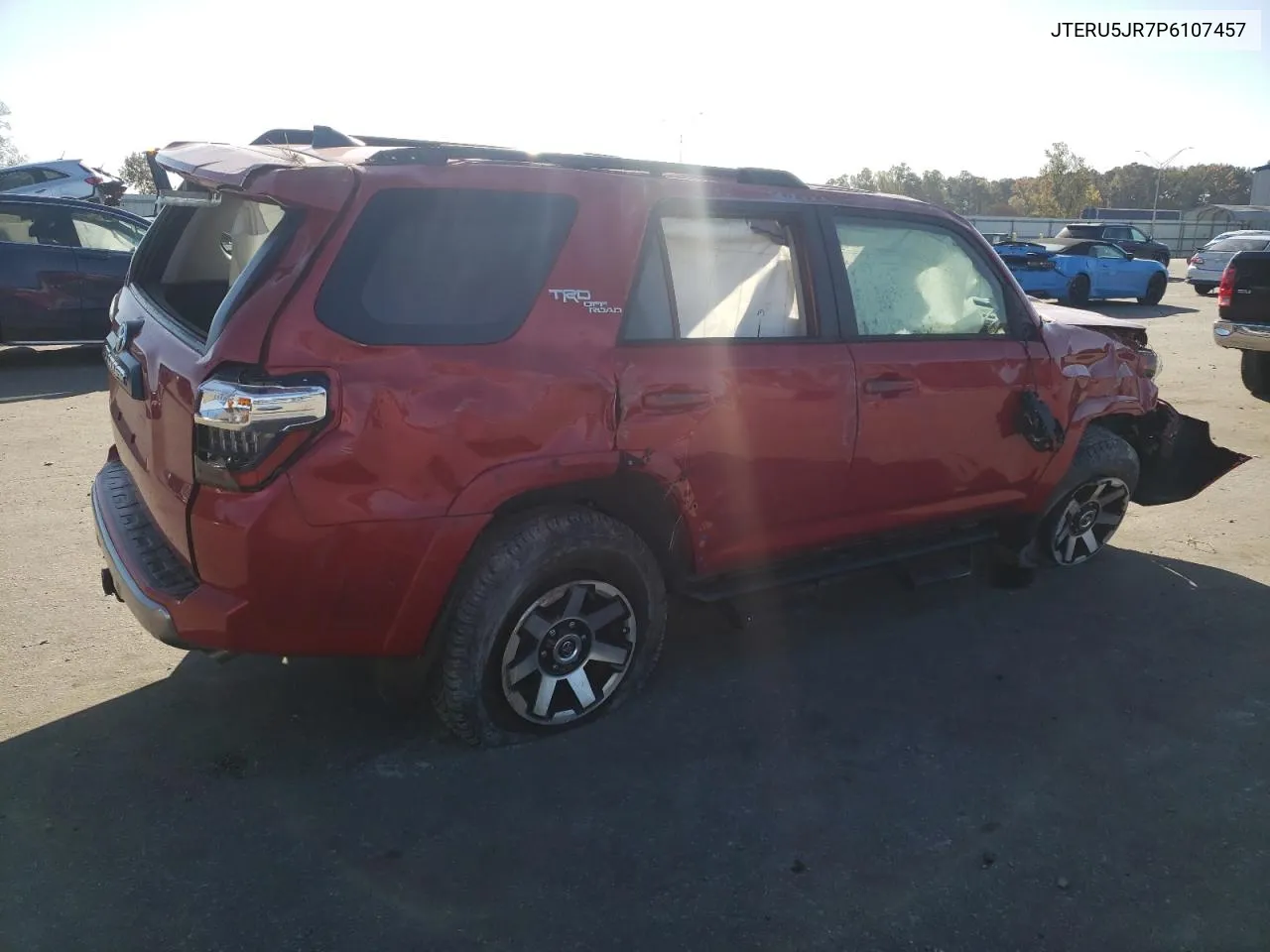 2023 Toyota 4Runner Se VIN: JTERU5JR7P6107457 Lot: 78328064