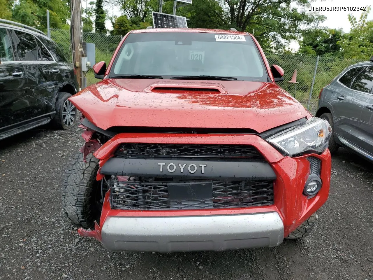 2023 Toyota 4Runner Se VIN: JTERU5JR9P6102342 Lot: 79396514