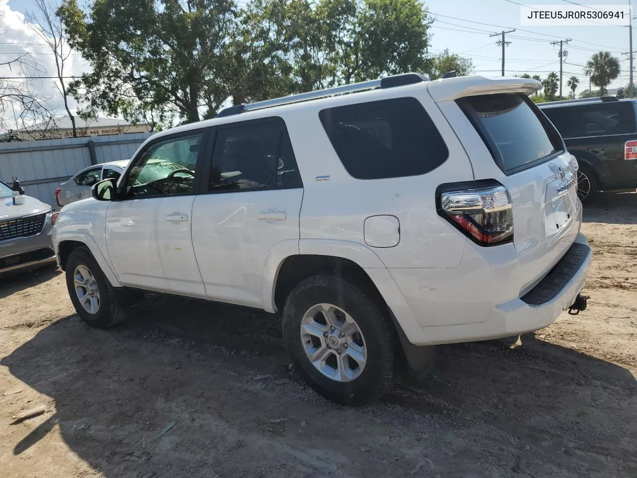 2024 Toyota 4Runner Sr5 VIN: JTEEU5JR0R5306941 Lot: 73787994