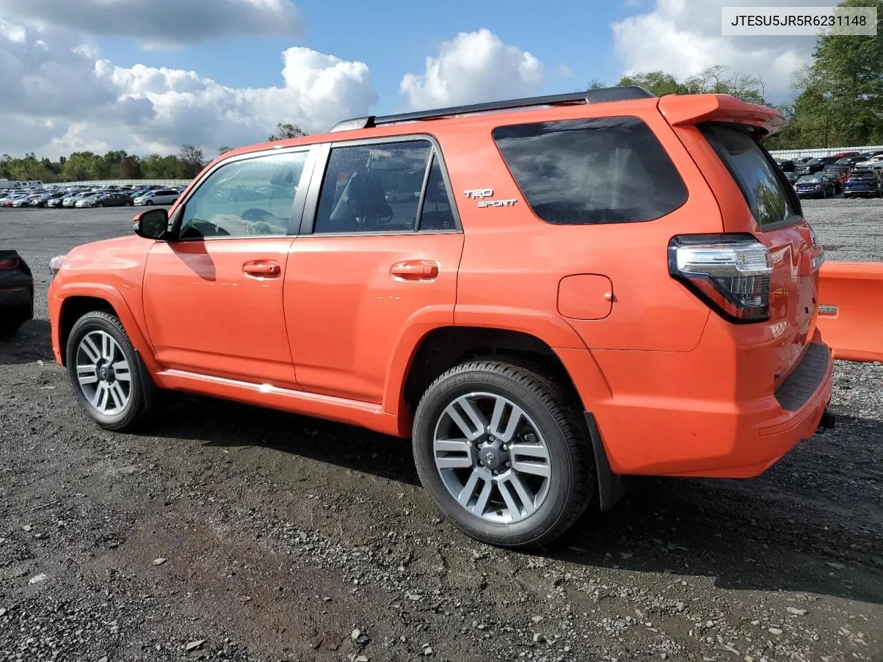 2024 Toyota 4Runner Sr5 Premium VIN: JTESU5JR5R6231148 Lot: 74581574