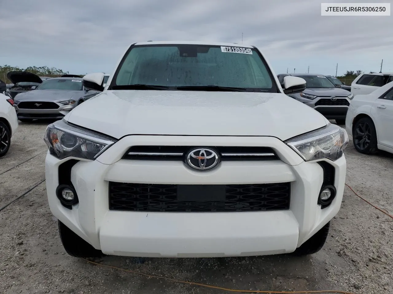 2024 Toyota 4Runner Sr5 VIN: JTEEU5JR6R5306250 Lot: 75135354