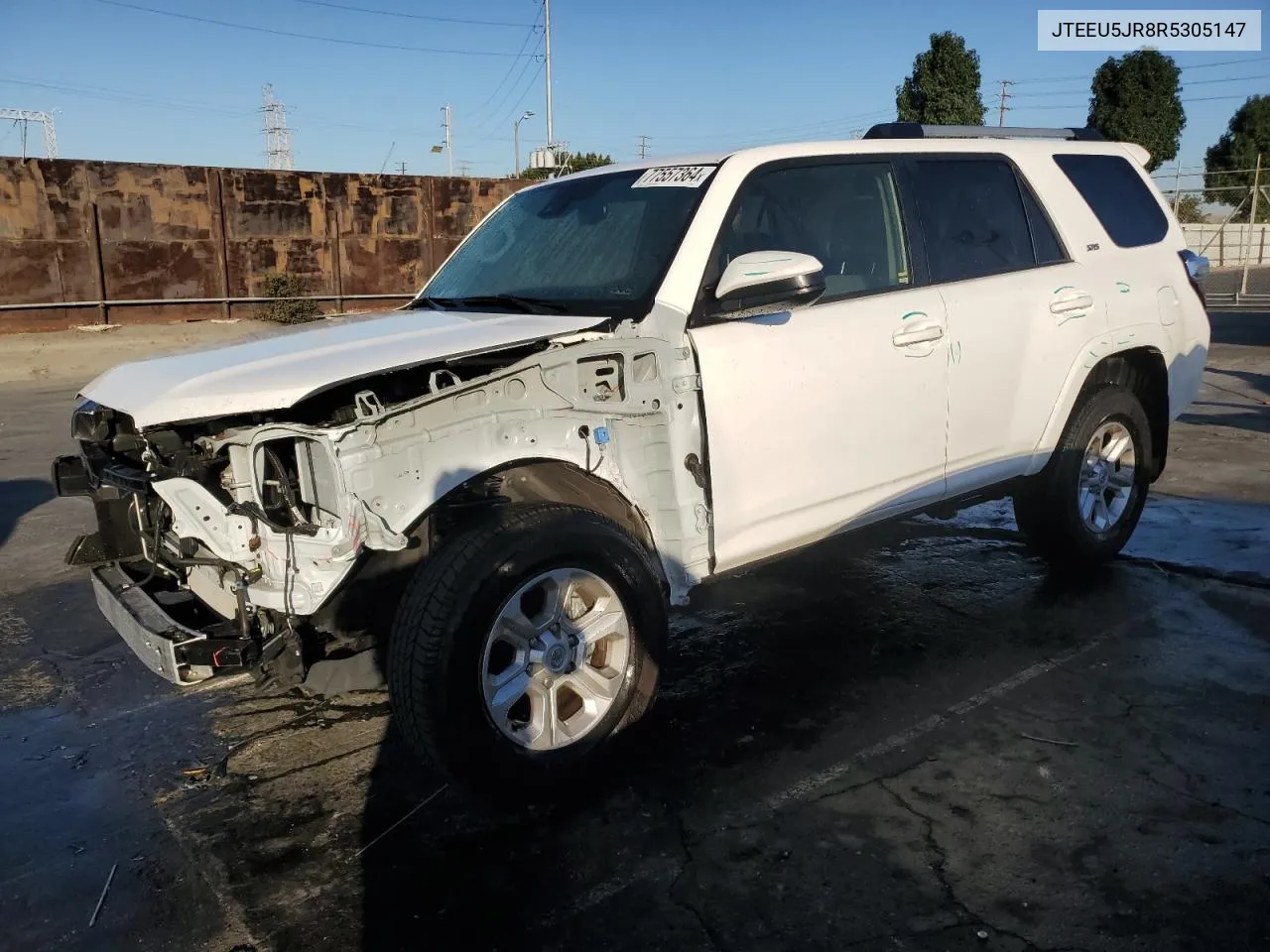 2024 Toyota 4Runner Sr5 VIN: JTEEU5JR8R5305147 Lot: 77557364