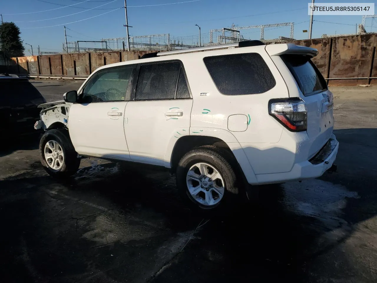 2024 Toyota 4Runner Sr5 VIN: JTEEU5JR8R5305147 Lot: 77557364