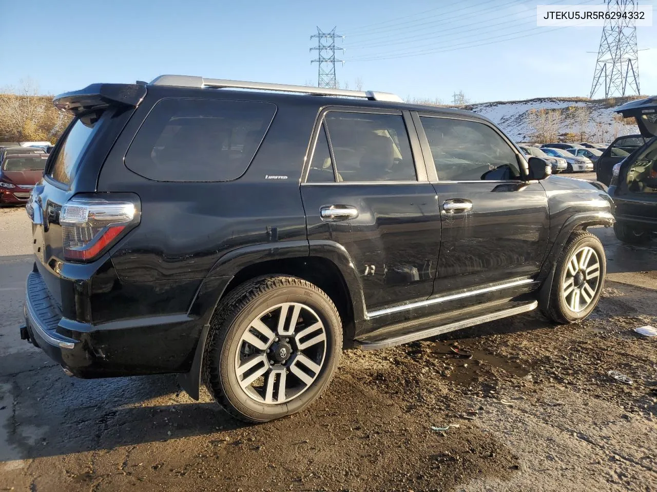 2024 Toyota 4Runner Limited VIN: JTEKU5JR5R6294332 Lot: 80765844