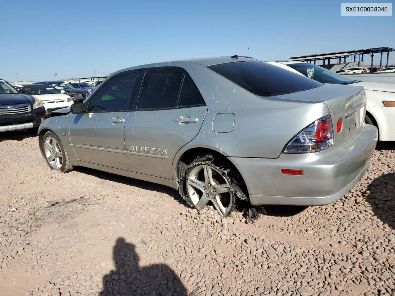 1998 Toyota Altezza VIN: SXE100008046 Lot: 80006274