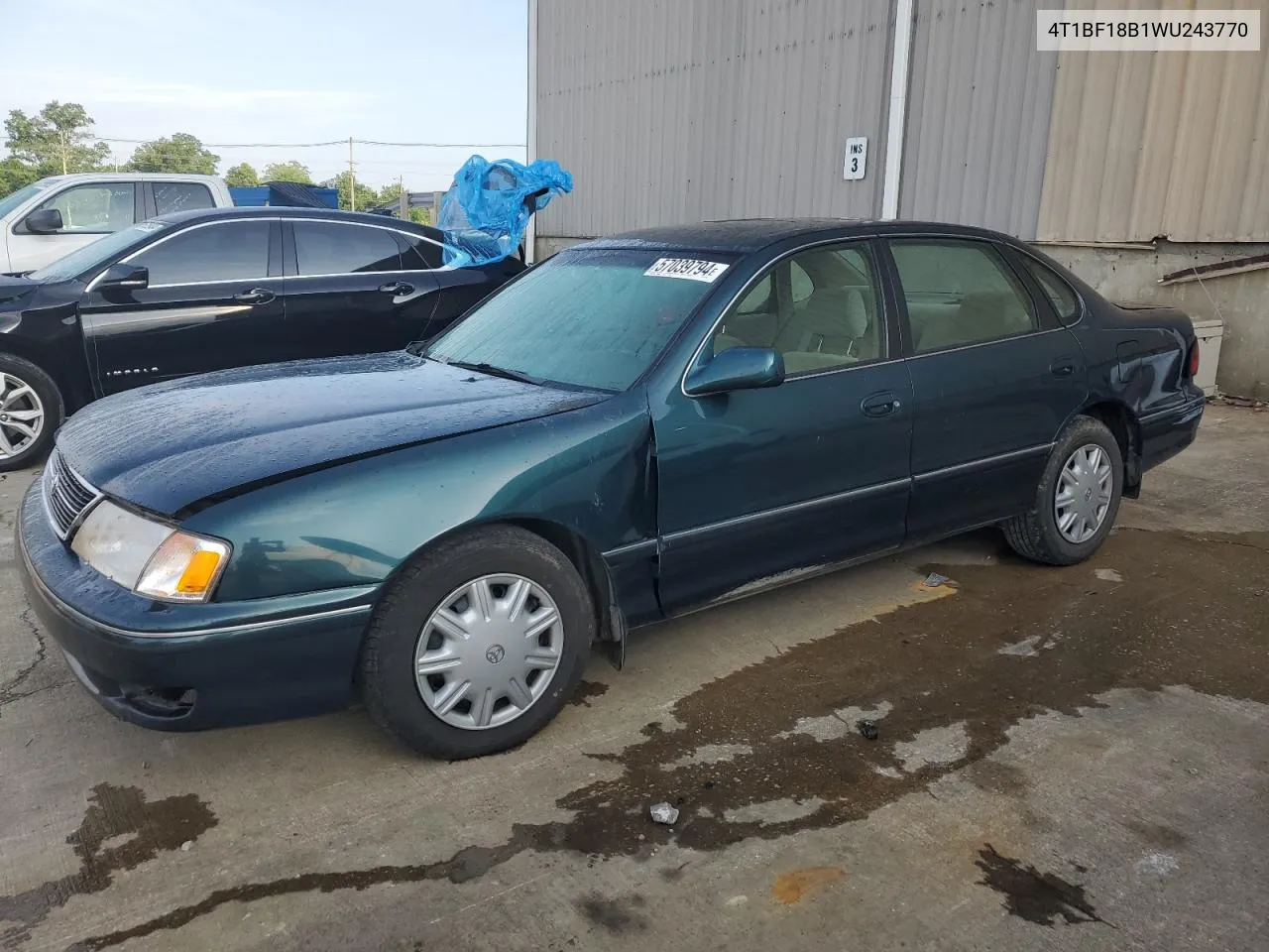 1998 Toyota Avalon Xl VIN: 4T1BF18B1WU243770 Lot: 57039794