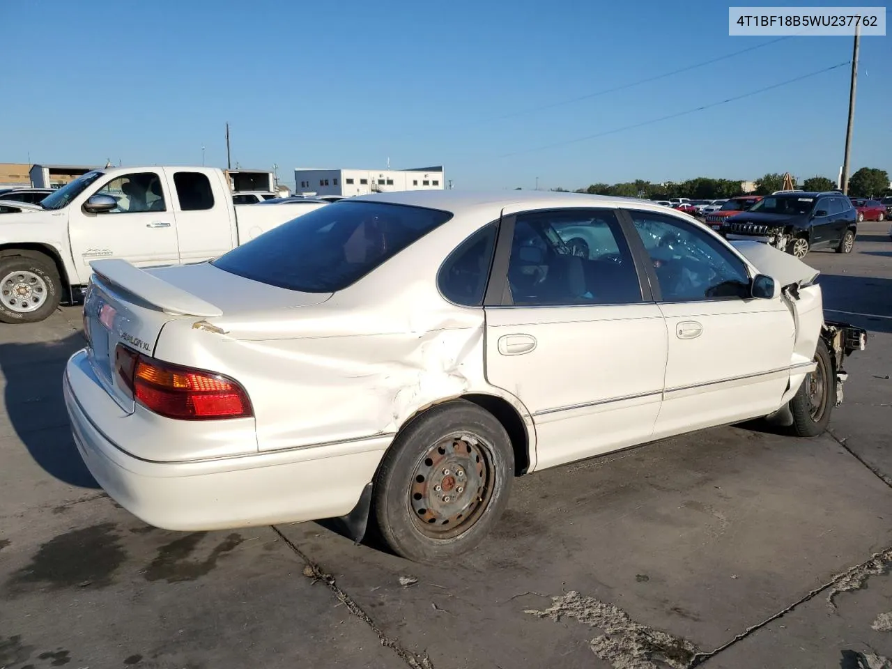 1998 Toyota Avalon Xl VIN: 4T1BF18B5WU237762 Lot: 68848724