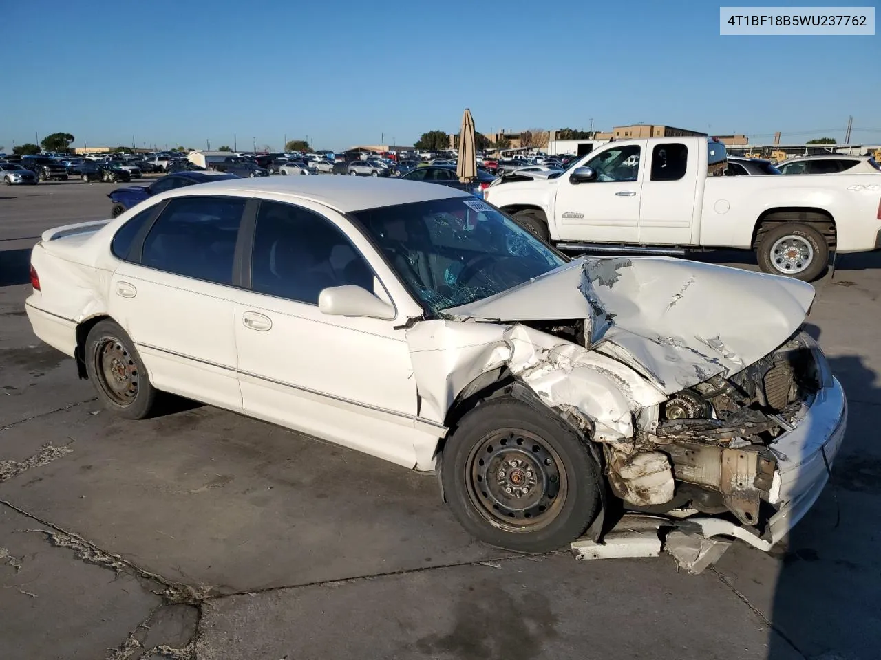 1998 Toyota Avalon Xl VIN: 4T1BF18B5WU237762 Lot: 68848724