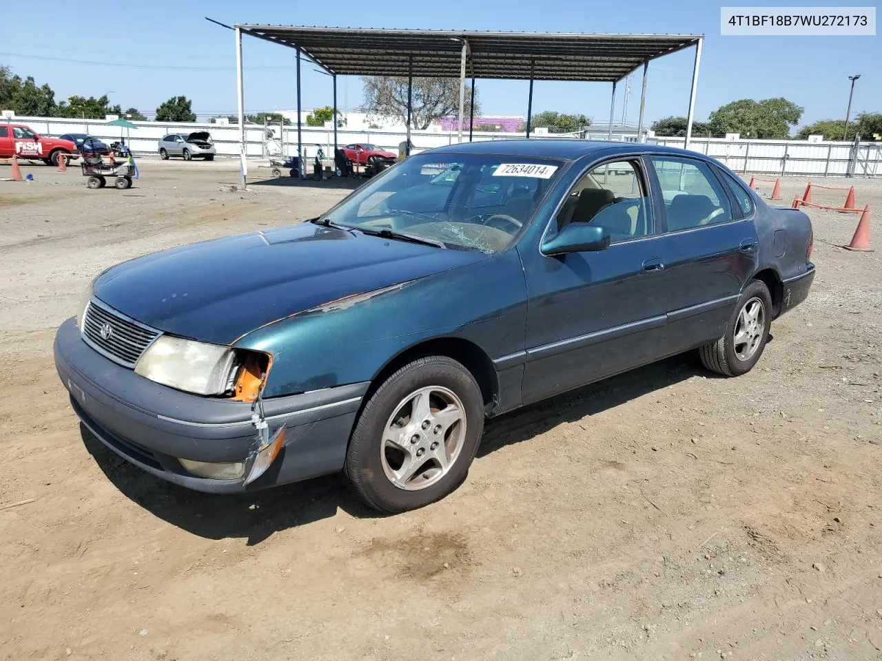 1998 Toyota Avalon Xl VIN: 4T1BF18B7WU272173 Lot: 72634014