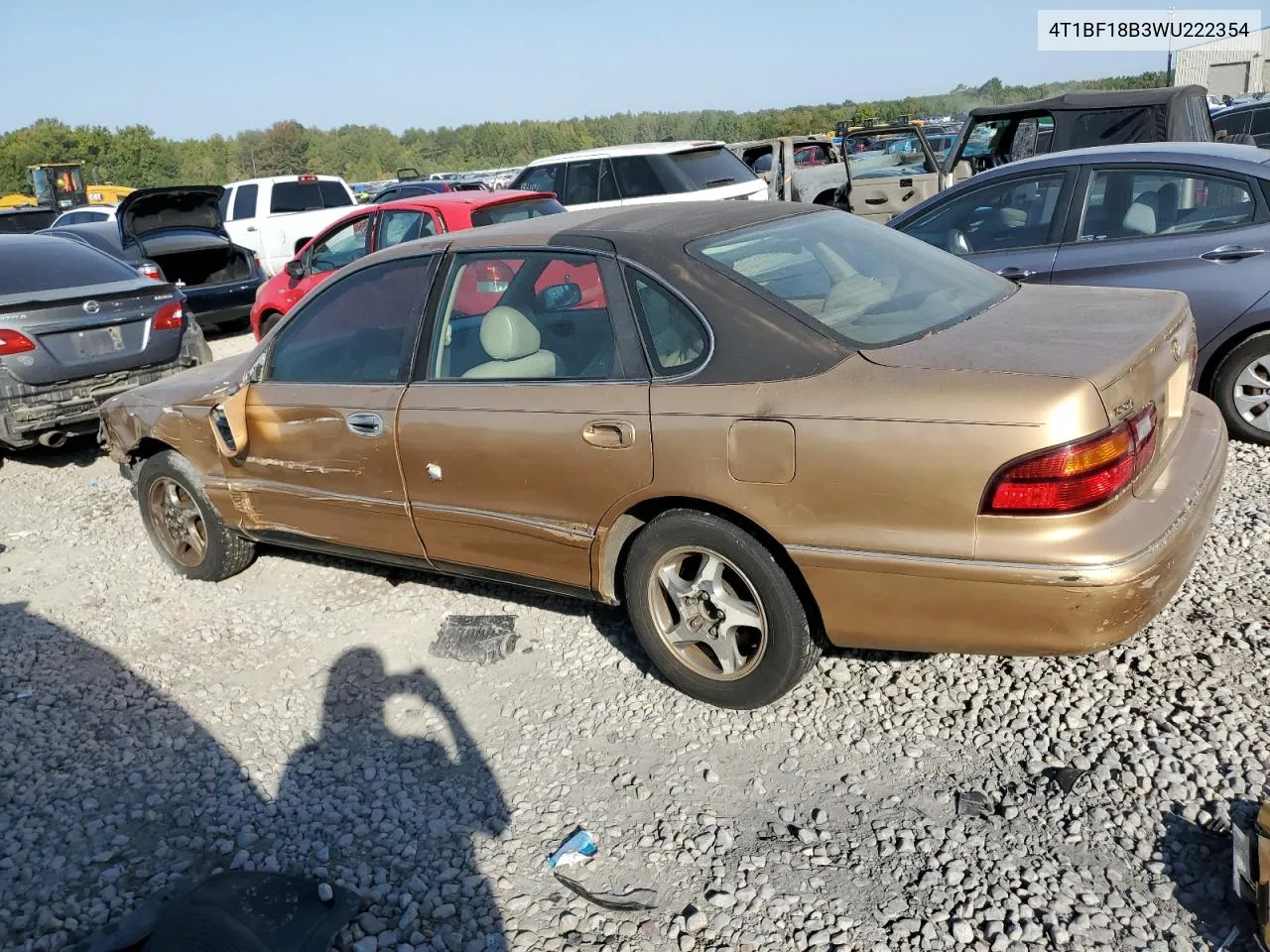 1998 Toyota Avalon Xl VIN: 4T1BF18B3WU222354 Lot: 75029214