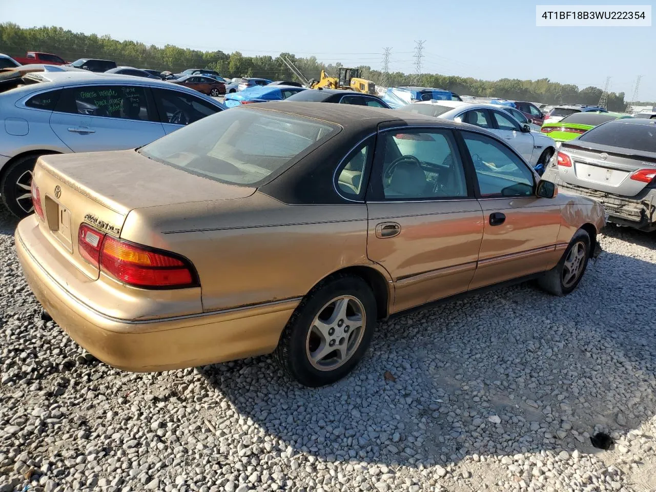 1998 Toyota Avalon Xl VIN: 4T1BF18B3WU222354 Lot: 75029214