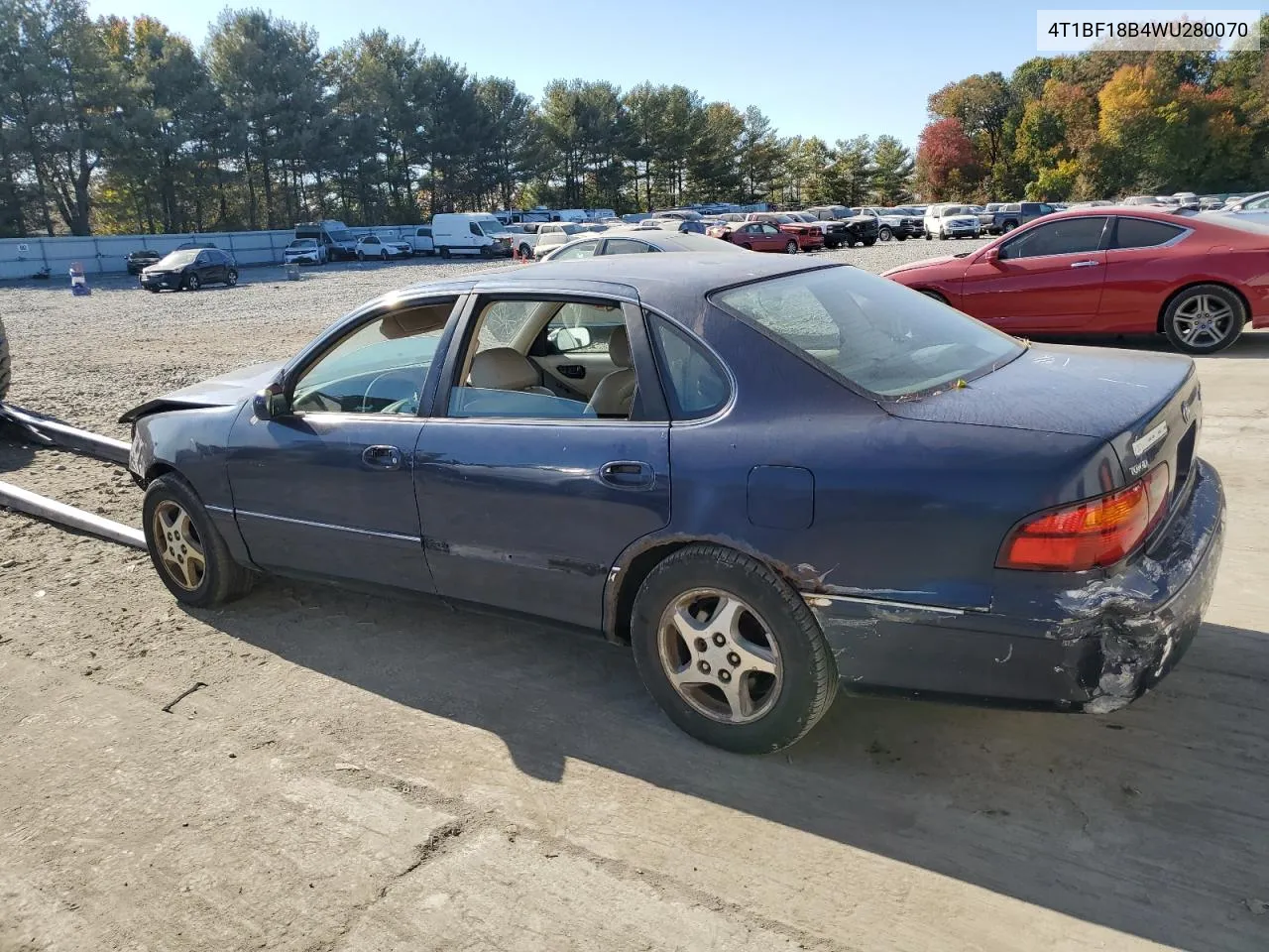 1998 Toyota Avalon Xl VIN: 4T1BF18B4WU280070 Lot: 75839954