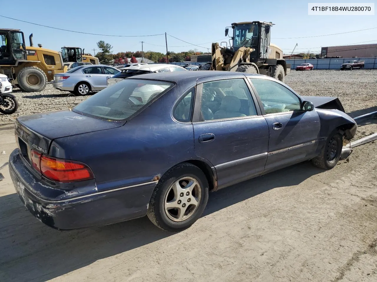 1998 Toyota Avalon Xl VIN: 4T1BF18B4WU280070 Lot: 75839954