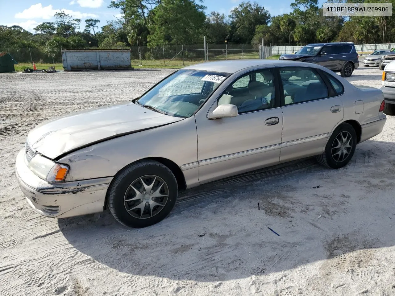 1998 Toyota Avalon Xl VIN: 4T1BF18B9WU269906 Lot: 77798754