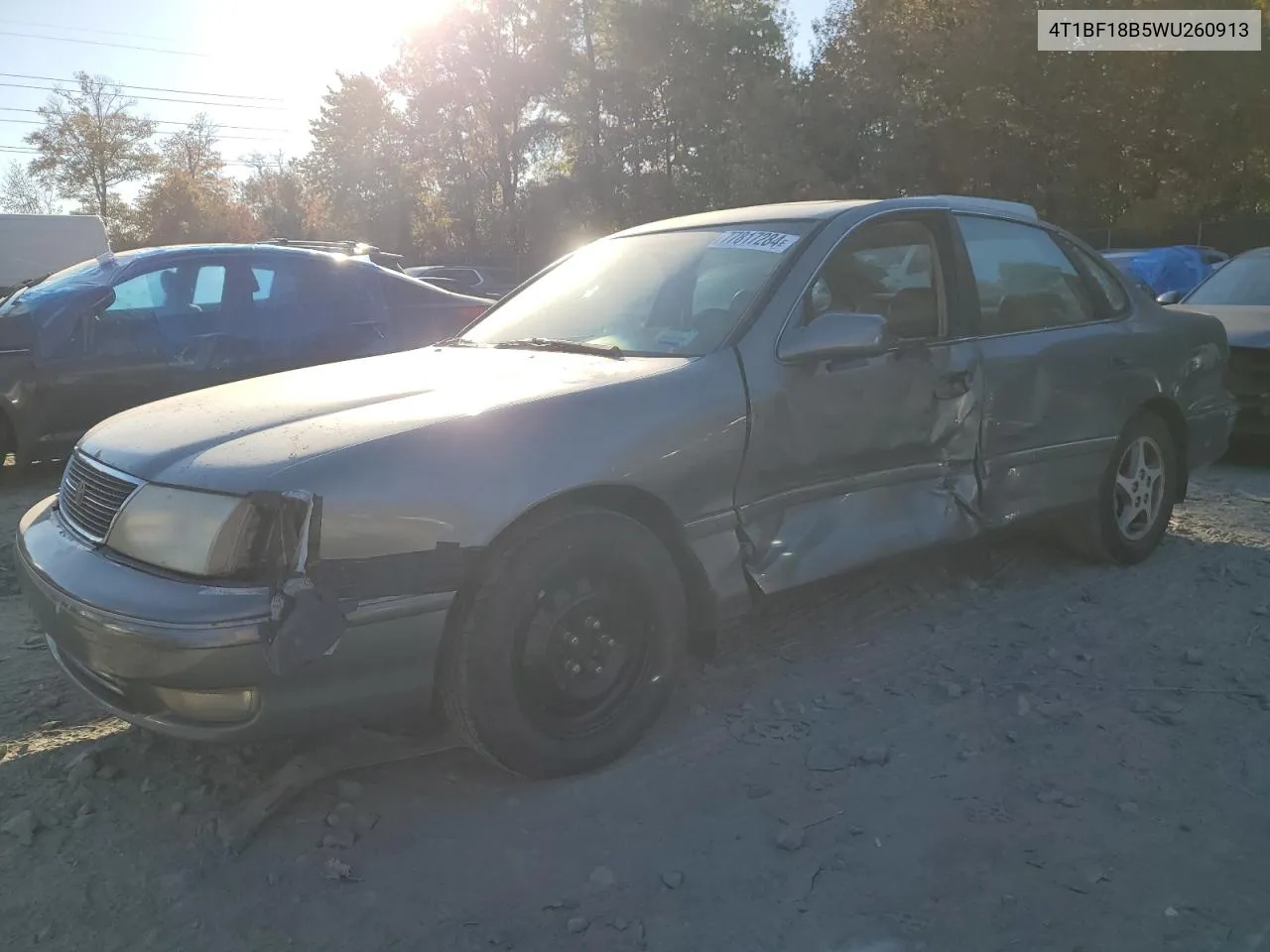 1998 Toyota Avalon Xl VIN: 4T1BF18B5WU260913 Lot: 77817284