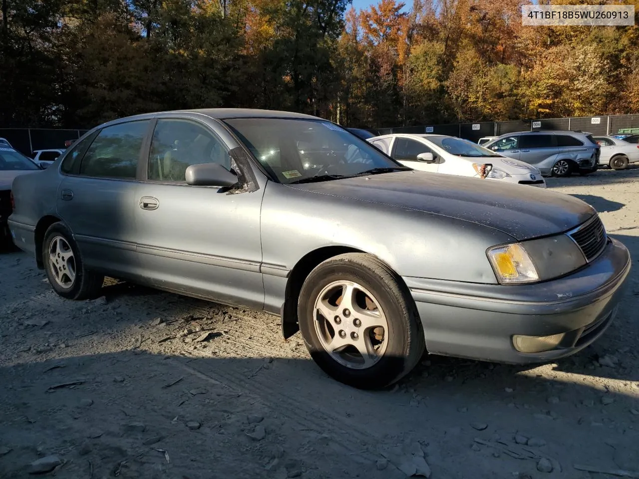 1998 Toyota Avalon Xl VIN: 4T1BF18B5WU260913 Lot: 77817284