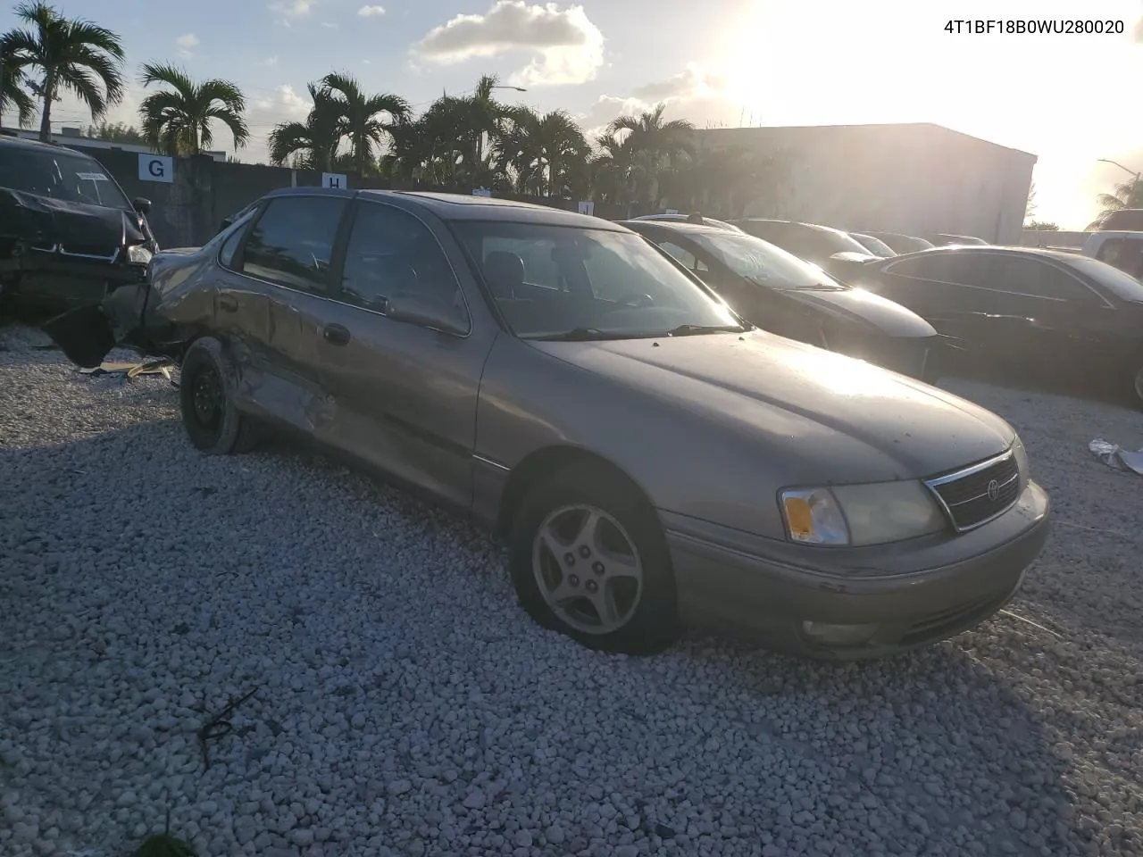 1998 Toyota Avalon Xl VIN: 4T1BF18B0WU280020 Lot: 78810764