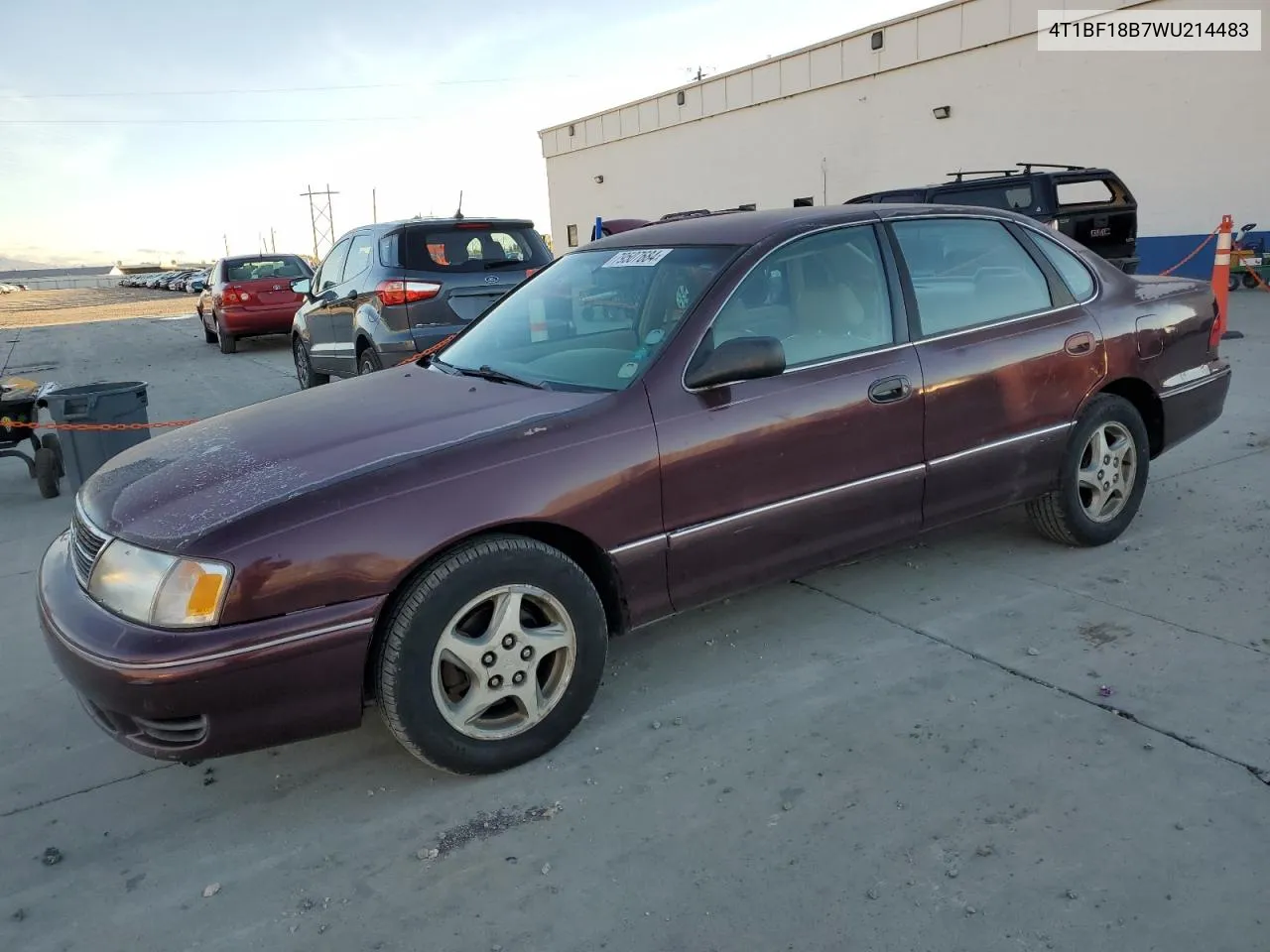 1998 Toyota Avalon Xl VIN: 4T1BF18B7WU214483 Lot: 79507684